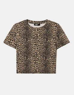 Maglietta Corta Stampa Animalier Leo^Tally Weijl Outlet