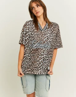 Maglietta da Calcio con stampa leopardata^Tally Weijl Discount