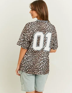 Maglietta da Calcio con stampa leopardata^Tally Weijl Discount