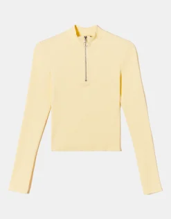 Maglietta a Collo Alto con Zip^Tally Weijl Best