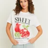 Maglietta Larga con Stampa^Tally Weijl Discount