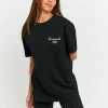 Maglietta Larga Nera con Stampa^Tally Weijl Discount