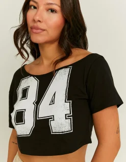 Maglietta Nera con Stampa^Tally Weijl Store
