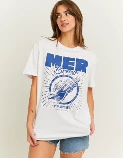 Maglietta Oversize con Stampa^Tally Weijl New