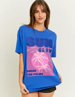 Maglietta Oversize con Stampa^Tally Weijl Outlet