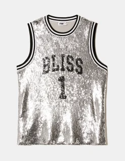 Maglietta Varsity con Paillettes^Tally Weijl Cheap