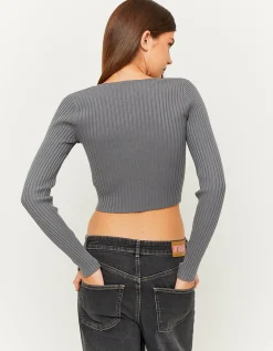 Maglione Aderente Grigio^Tally Weijl Cheap
