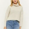 Maglione con Collo Alto Bianco^Tally Weijl Hot