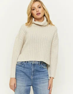 Maglione con Collo Alto Bianco^Tally Weijl Hot