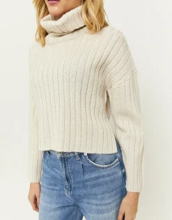 Maglione con Collo Alto Bianco^Tally Weijl Hot