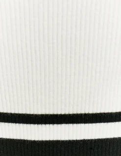Maglione con Scollatura Polo a Righe^Tally Weijl Sale