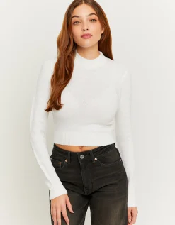 Maglione Corto Bianco^Tally Weijl Hot