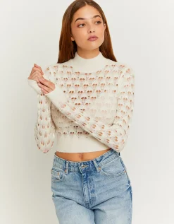 Maglione Corto Bianco^Tally Weijl Flash Sale