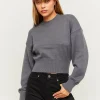 Maglione Corto Morbido Grigio^Tally Weijl Outlet