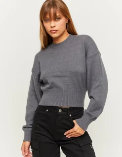 Maglione Corto Morbido Grigio^Tally Weijl Outlet