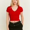 Maglione Corto Rosso^Tally Weijl Store