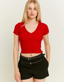 Maglione Corto Rosso^Tally Weijl Store