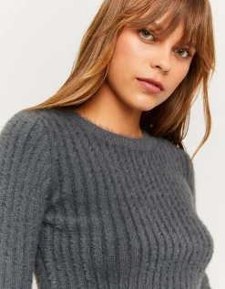 Maglione Corto Soft Touch Grigio^Tally Weijl Clearance