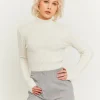 Maglione Dolcevita a Treccia Bianco^Tally Weijl Best Sale
