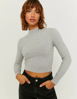 Maglione Dolcevita Basico Grigio^Tally Weijl Outlet