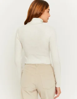 Maglione Dolcevita Corto Bianco^Tally Weijl Fashion