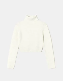 Maglione Dolcevita Corto Bianco^Tally Weijl Fashion
