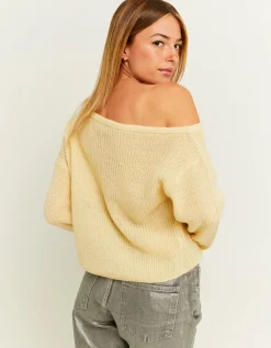 Maglione Giallo Off Shoulder^Tally Weijl Fashion
