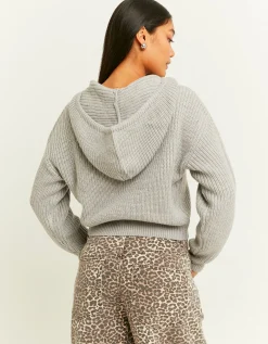 Maglione Grigio con Cappuccio^Tally Weijl Online