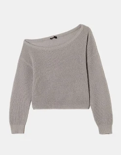 Maglione Grigio Off Shoulder^Tally Weijl Cheap