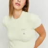 Maglione Morbido Giallo con Fiocco di Strass^Tally Weijl Shop