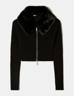 Maglione con Collo in Finta Pelliccia^Tally Weijl Shop