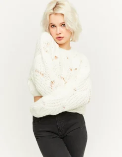 Maglione Pesante con Intrecci Bianco^Tally Weijl Best