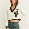Maglione Varsity Bianco^Tally Weijl Outlet