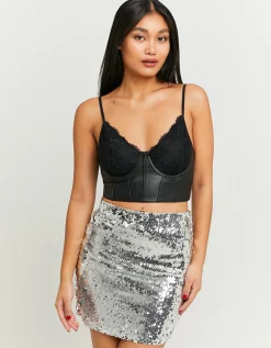 Mingonna di Paillettes Argento^Tally Weijl Hot