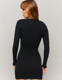 Mini abito in maglia con strass^Tally Weijl Fashion
