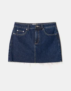 Minigonna di Jeans a Vita Alta^Tally Weijl Online