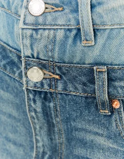 Minigonna di Jeans Effetto Doppia Vita^Tally Weijl Discount