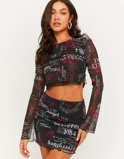 Minigonna Fantasia In Mesh^Tally Weijl Best Sale