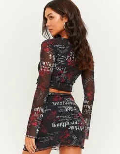 Minigonna Fantasia In Mesh^Tally Weijl Best Sale