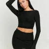 Minigonna Nera in Lurex^Tally Weijl Shop