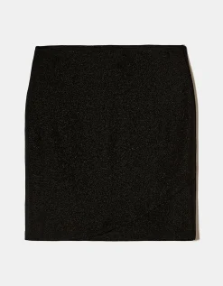 Minigonna Nera in Lurex^Tally Weijl Shop