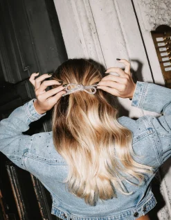 Pacco di 2 Clip per Capelli Fiocchi con Strass^Tally Weijl Store