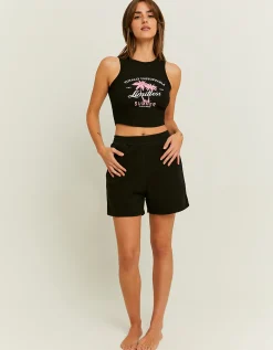 Pantaloncini Basici Sportivi Neri^Tally Weijl Cheap