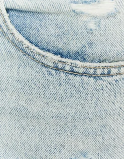 Pantaloncini Bermuda a Vita Alta con Strappi^Tally Weijl Discount