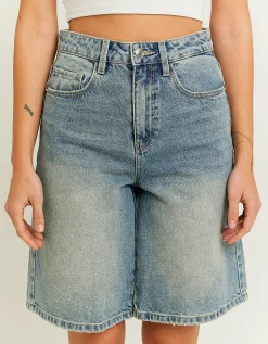 Pantaloncini Bermuda Ampi a Vita Alta^Tally Weijl Sale