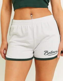 Pantaloncini Bianchi in Felpa con Stampa^Tally Weijl Discount