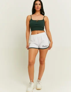Pantaloncini Bianchi in Felpa con Stampa^Tally Weijl Discount