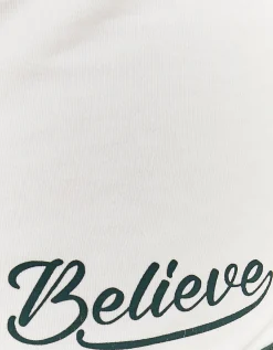 Pantaloncini Bianchi in Felpa con Stampa^Tally Weijl Discount
