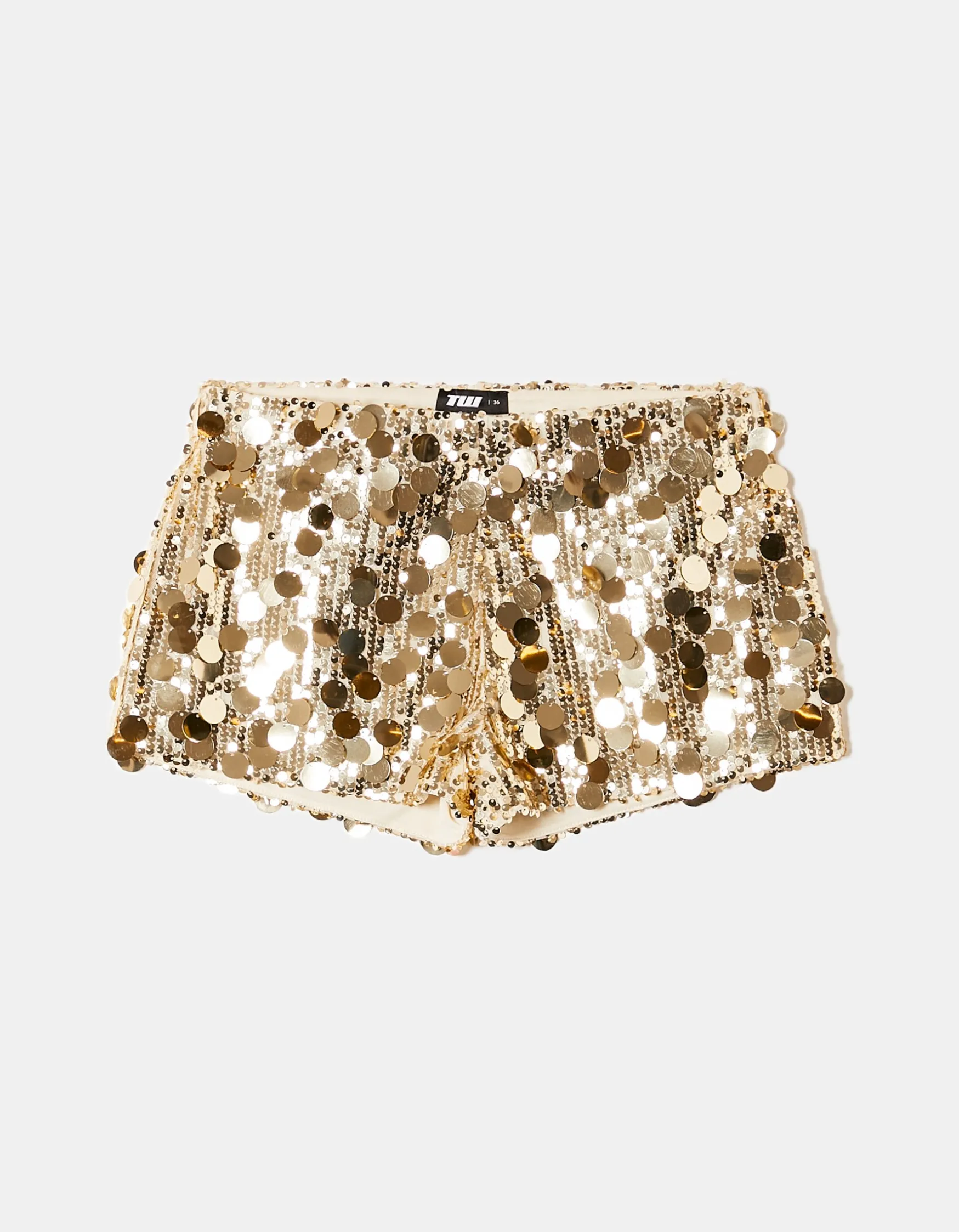 Pantaloncini con paillettes dorate^Tally Weijl Cheap