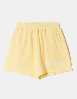 Pantaloncini Gialli in Felpa con Stampa^Tally Weijl Shop